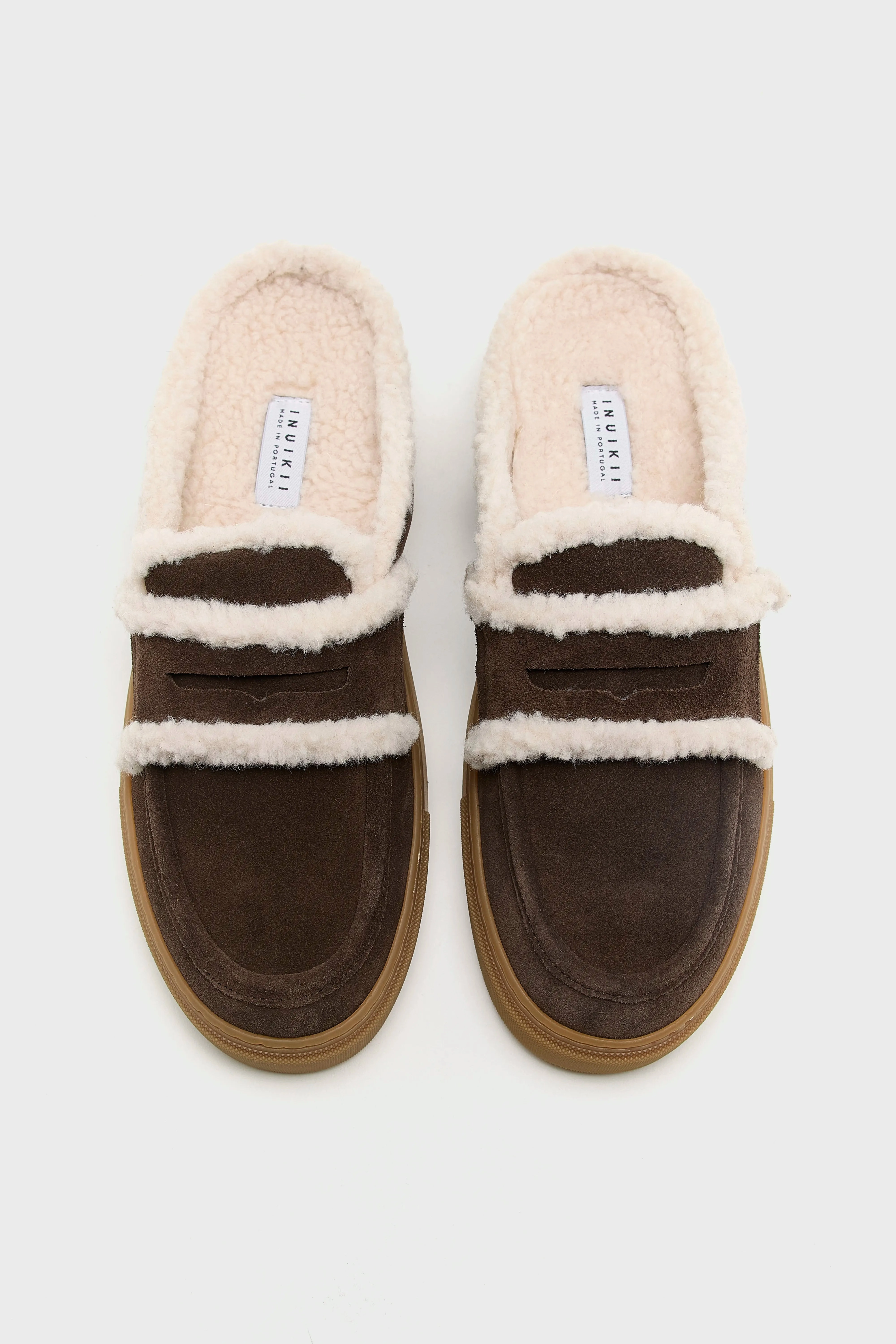 Wool Mules (252 / W / BROWN) Ventilated