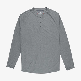 IKE Boardwalk LS Henley Bold Pattern