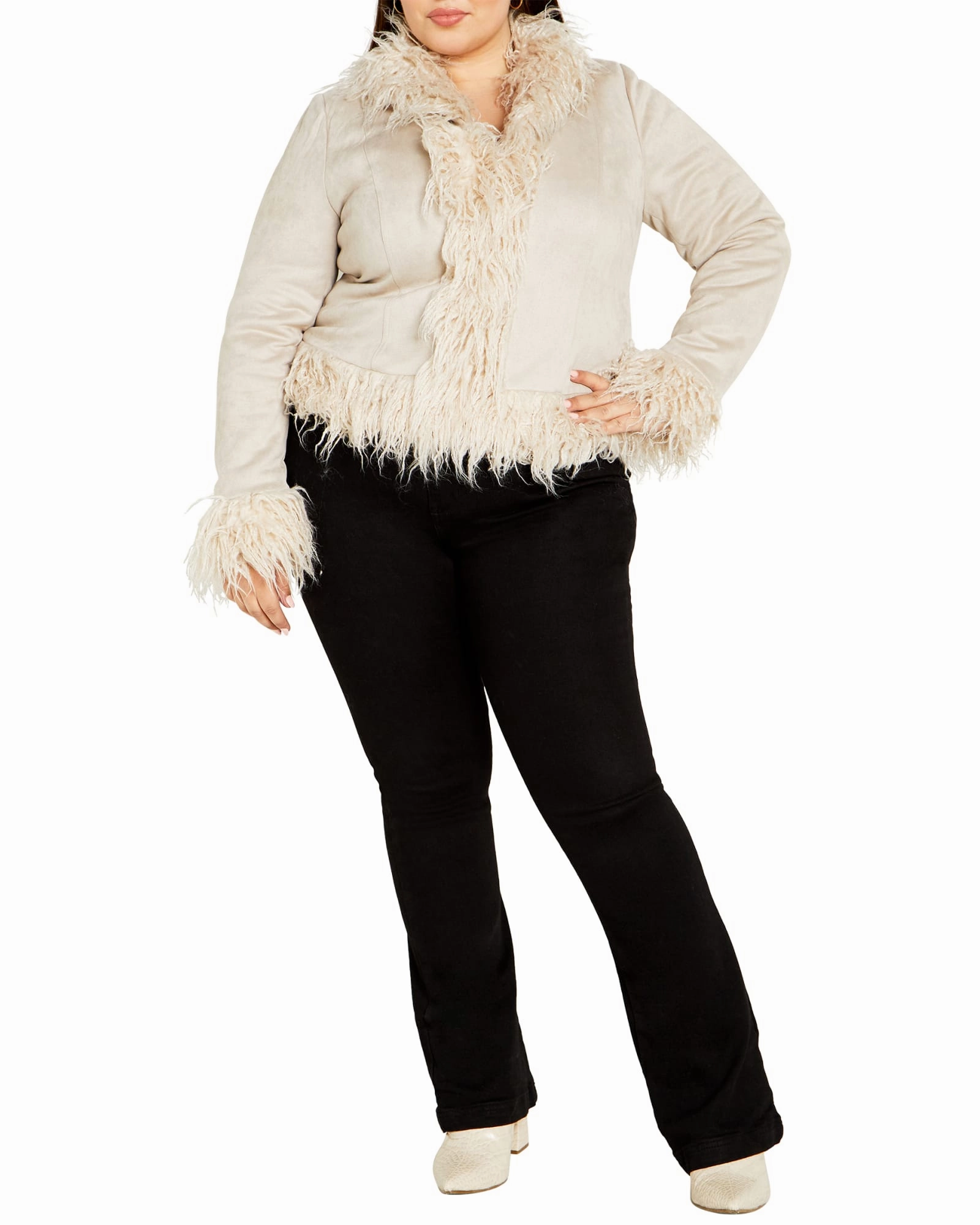 Option Lightweight Indie Jacket | Cream