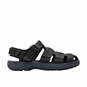 Men's Saltway Cove Sandals In Black Relaxed Footwear