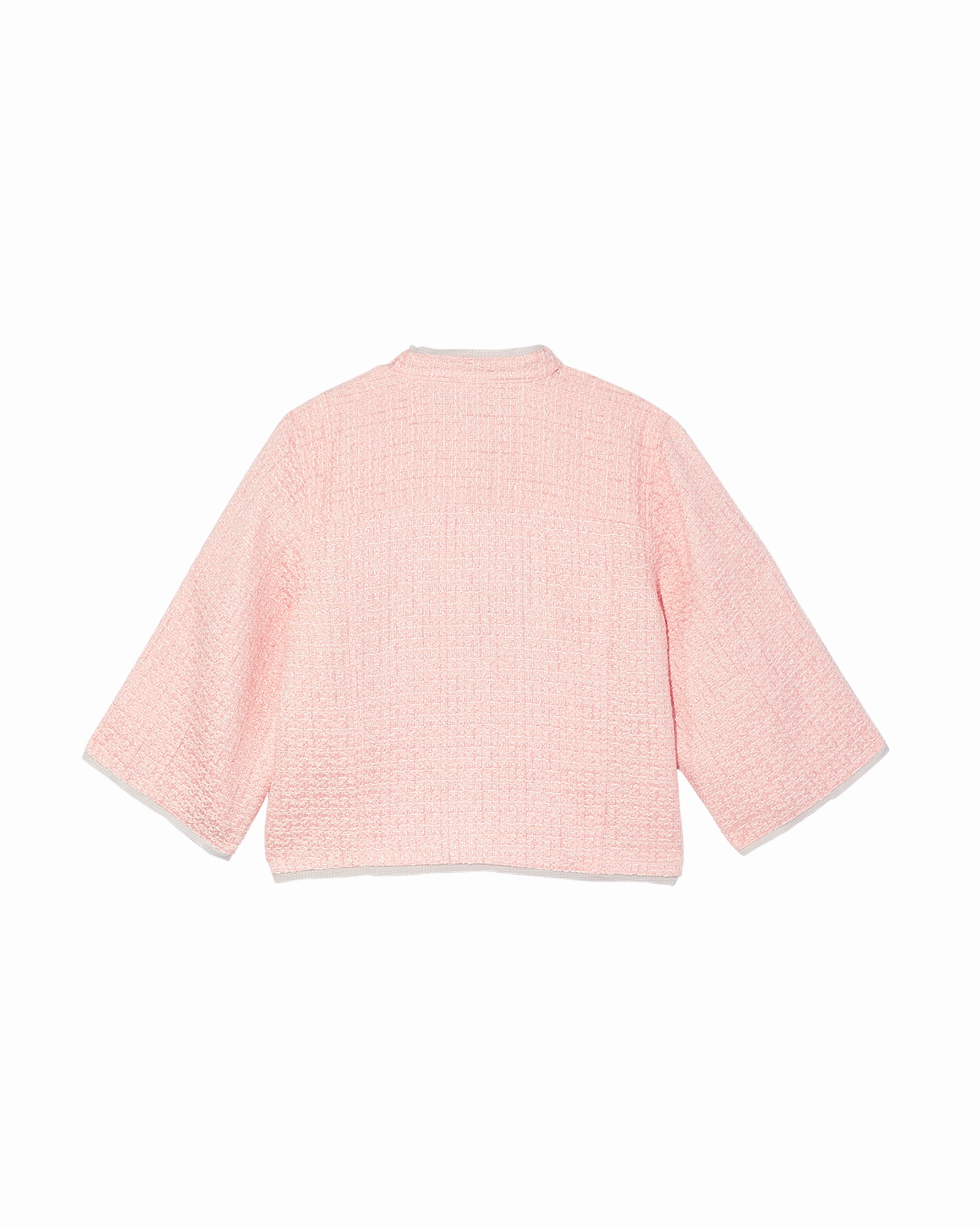 Outdoor Comfort VentilatedPanels Kela Crop Tweed Jacket | Pink