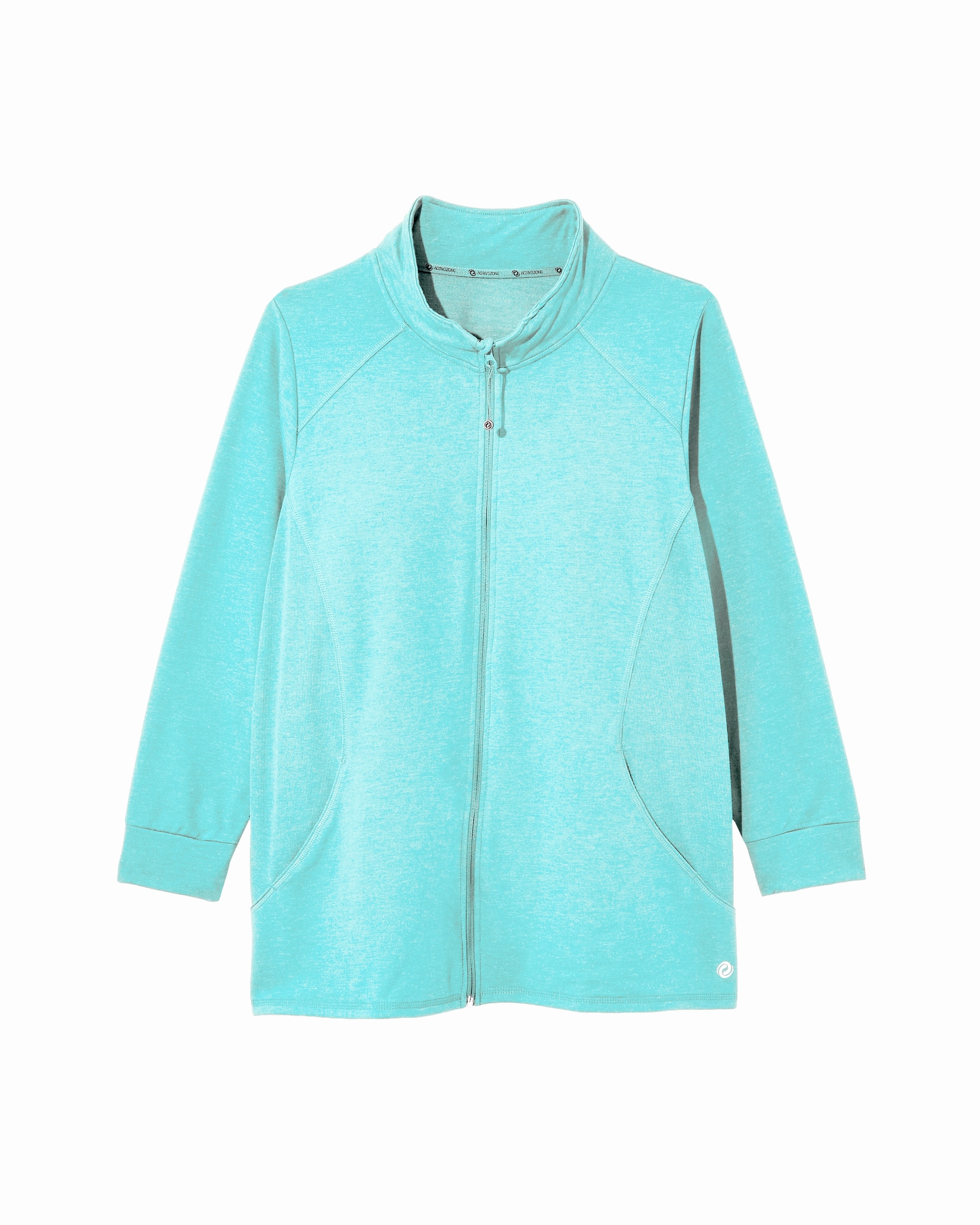 Indication Report Ritter Mock Neck Jacket | Turquoise