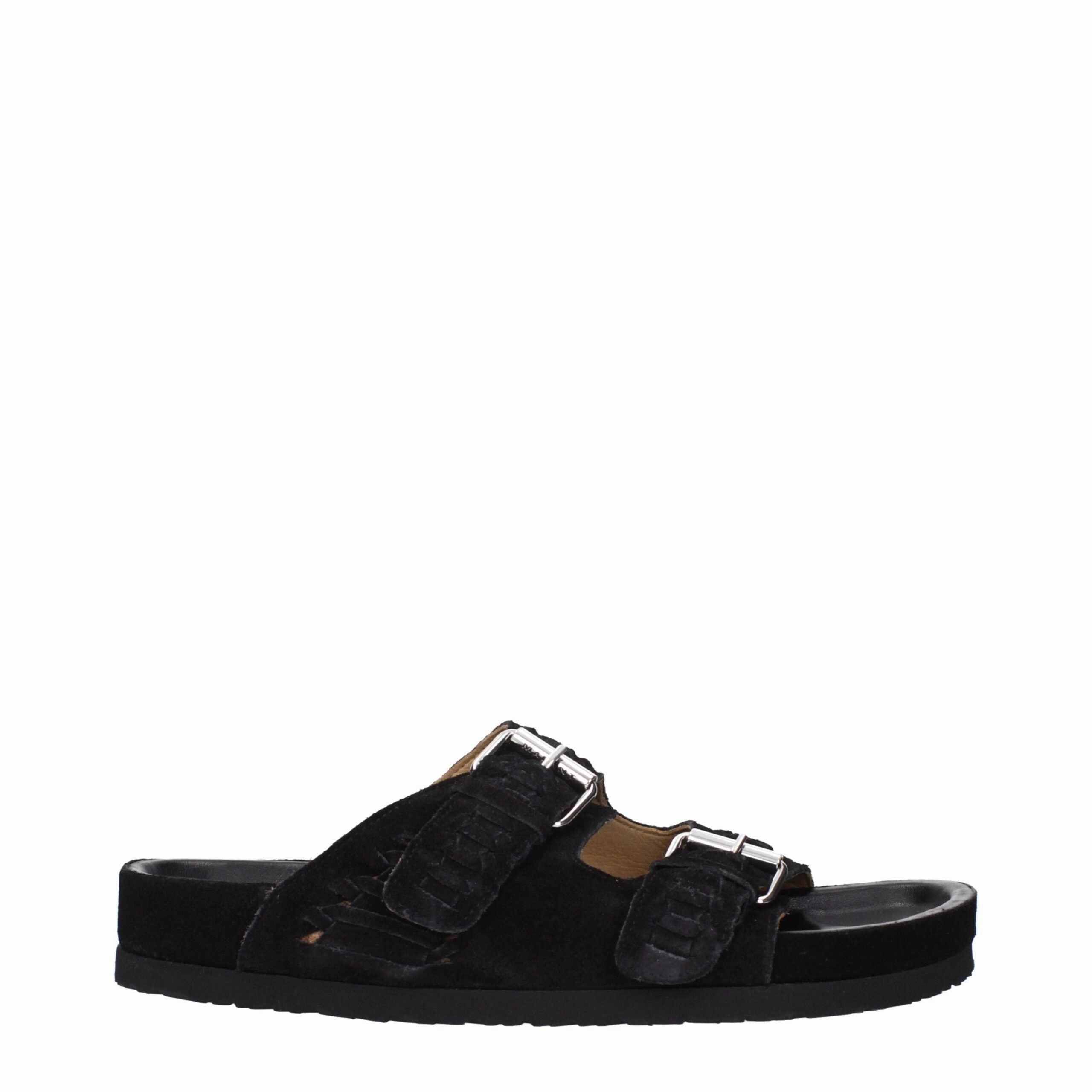 Isabel Marant Leather Slippers Men's Sandals Comfortable all-day wear Sandal Customization