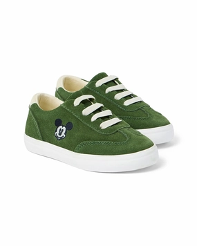 Classic Comfort Unisex Comfort Janie and Jack Disney Mickey Mouse Suede Sneaker