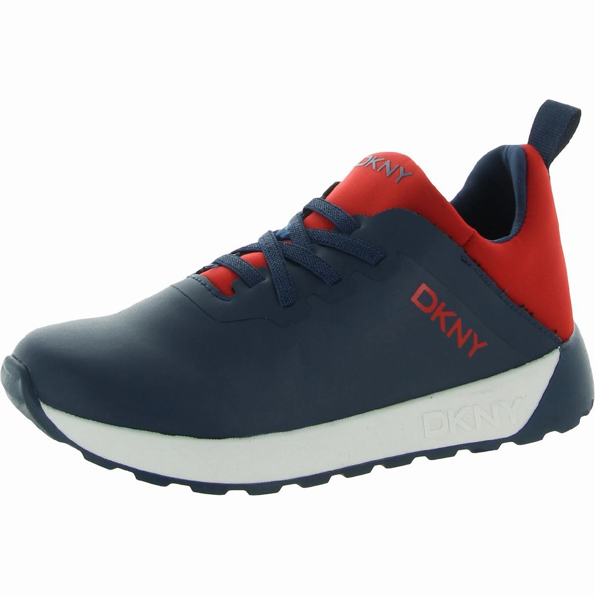 Comfort footbed Field Step Jay Jace Boys Faux Leather Lace Up Casual and Fashion Sneakers