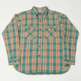 John Gluckow Lot. JG-06 'The Modern' Flannel Shirt - Salmon Multipocket Style