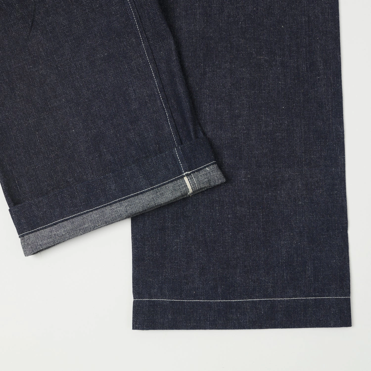John Gluckow Lot. JG-01 Denim 'Netmakers' Trousers - Raw Easy Fit Design Stretch Layer Fit