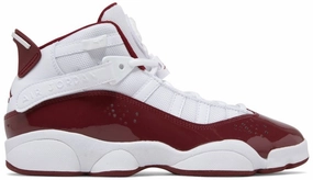 Jordan 6 Rings White Team Red (GS) Step Right light feel