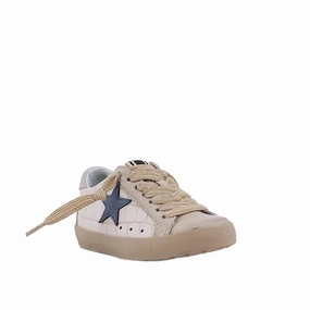 Kid's Toddler Paula Sneaker In Beige Croco Rocker Sole Technology Speed Flex