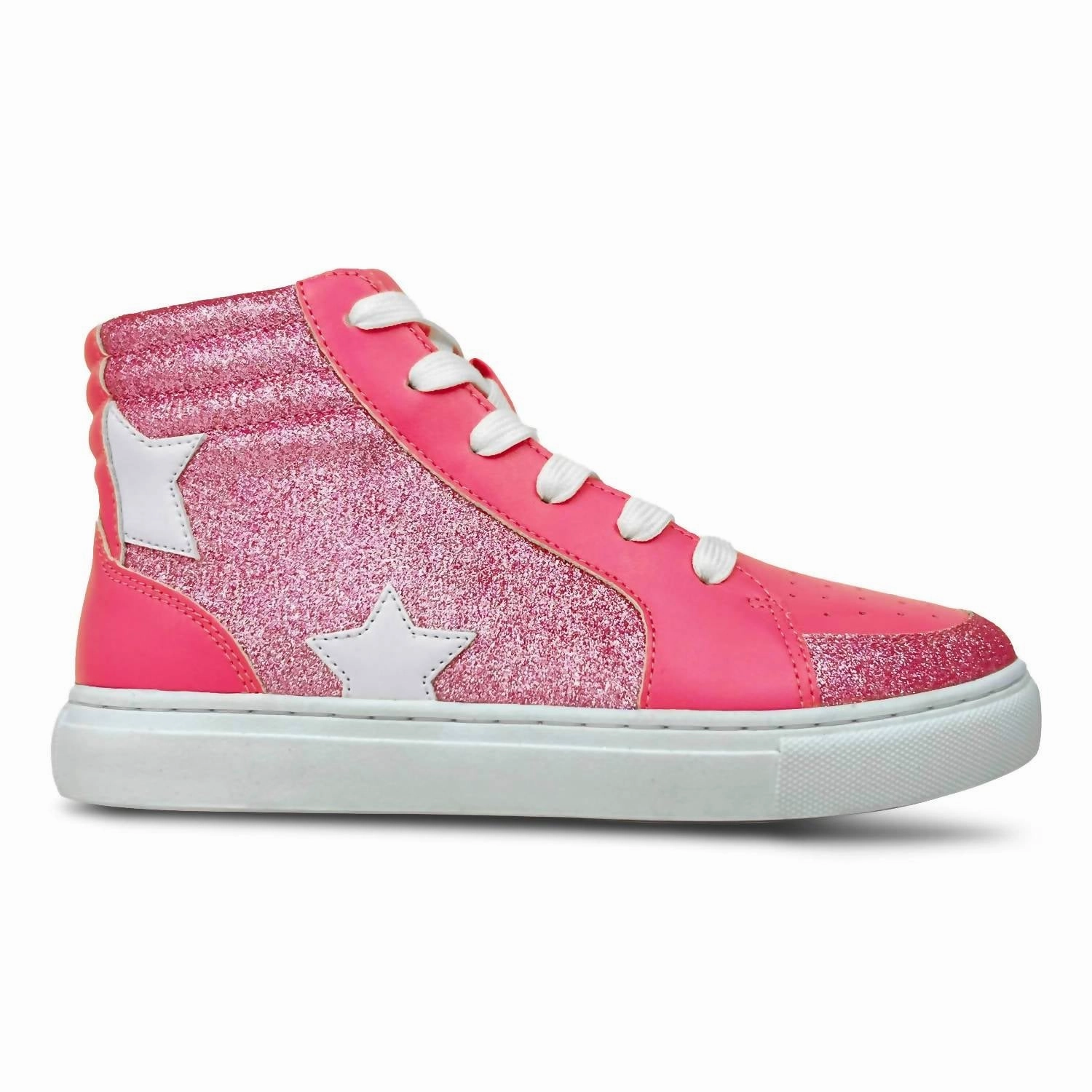 Kids Miss Hannah Sneaker In Hot Pink Outdoor Active Vented Air Channels