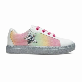 Kids Miss Harper Sneaker In Pastel Multi Effortless Silhouette