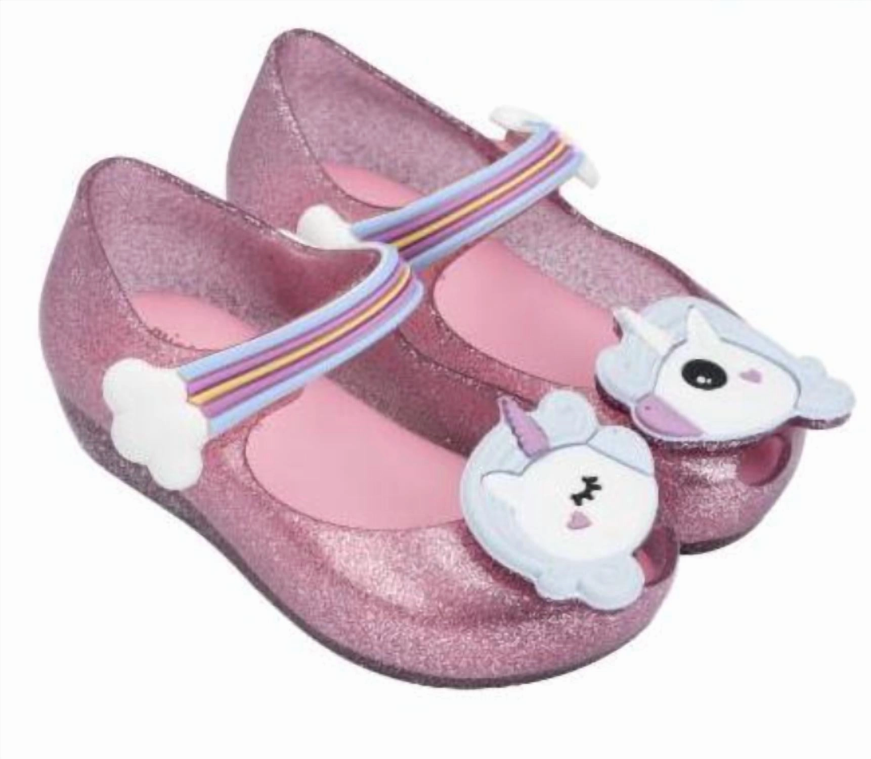 dry surface Kids Ultragirl Unicorns Sandals In Pink