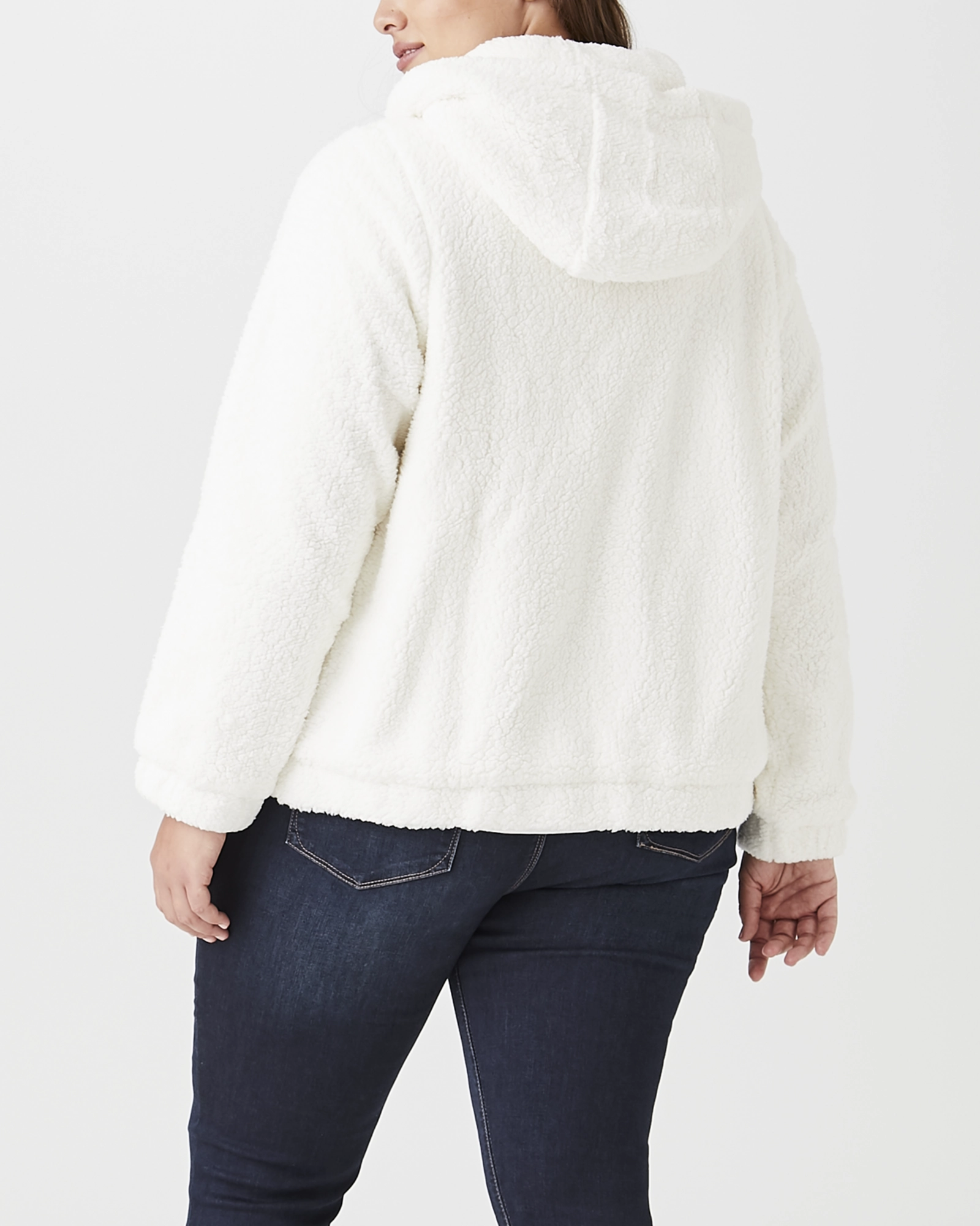 Klein Fleece Jacket | Ivory Anti-static