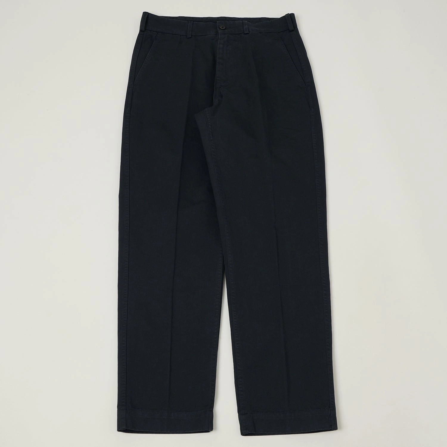 Knickerbocker Canal Tapered Twill Chinos - Deep Navy Casual Design Chill Comfort Fit