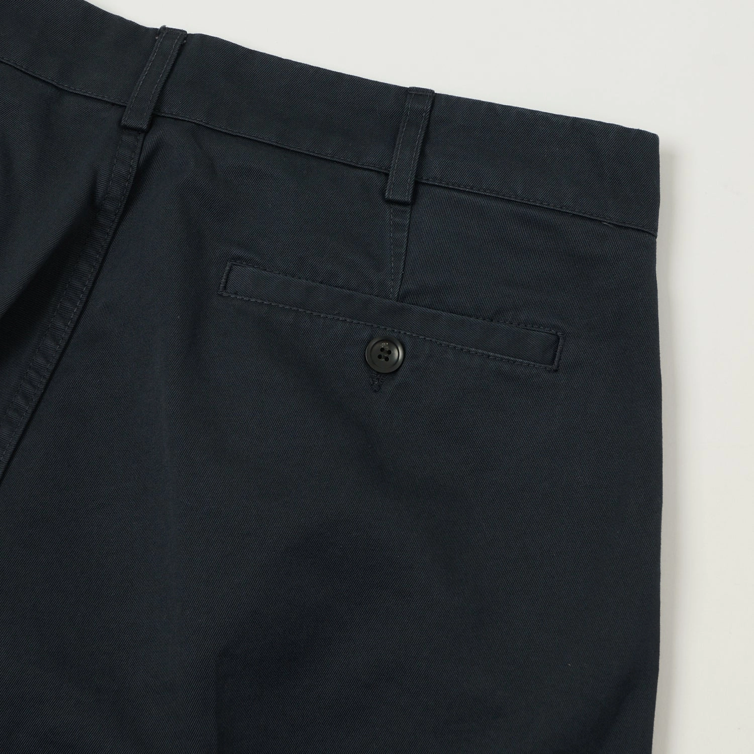 elastic waistband Knickerbocker Canal Tapered Twill Chinos - Deep Navy