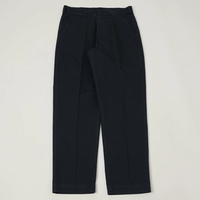 Knickerbocker Canal Tapered Twill Chinos - Deep Navy Casual Design Chill Comfort Fit