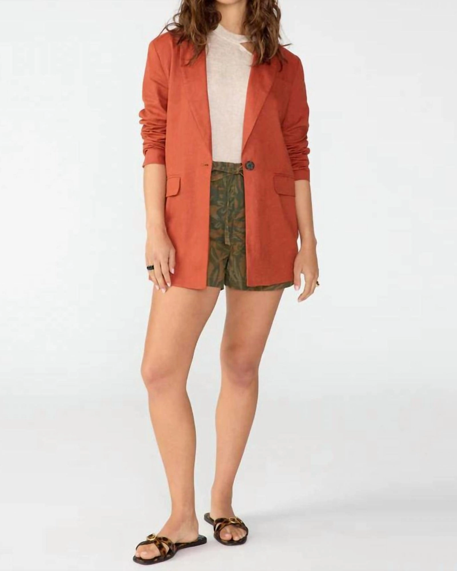 Kora Blazer in Cool Clay | Cool Clay Versatile Clothing