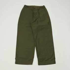 Buzz Rickson's U.S. Army M-43 Field Trousers - Olive Smooth Finish