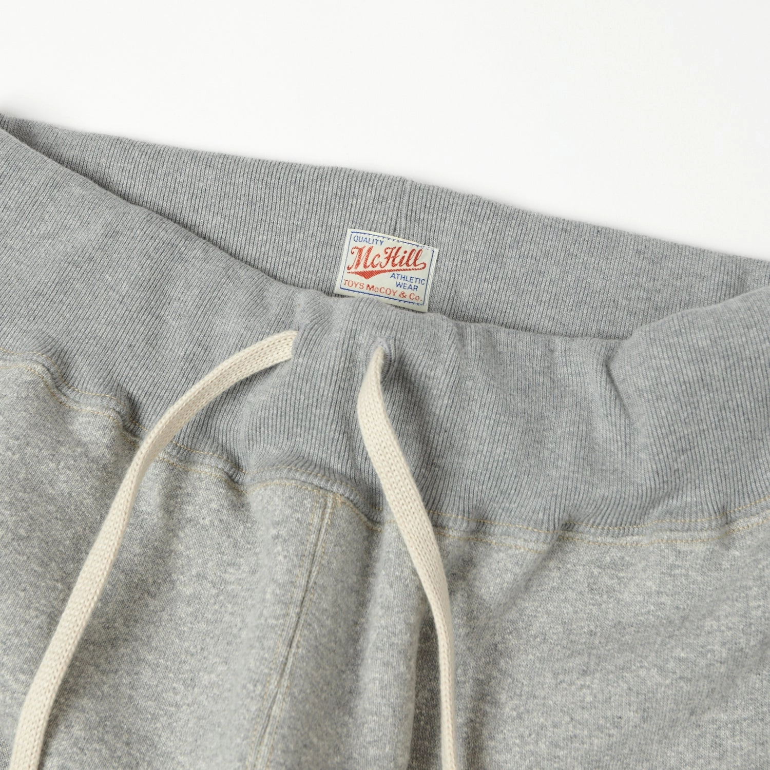 TOYS McCOY 'McHill' Heavyweight Sweatpants - Heather Grey FlatlockStitching