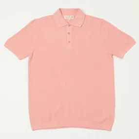 Durable Design Merz b. Schwanen 'Good Basics' Plant Based Pique Polo Shirt - Peach