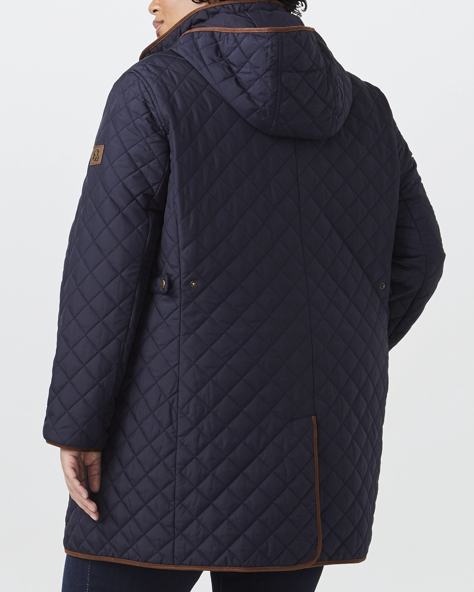 Octavia Quilted Jacket | Navy Casual Use Impact Absorbing Padding