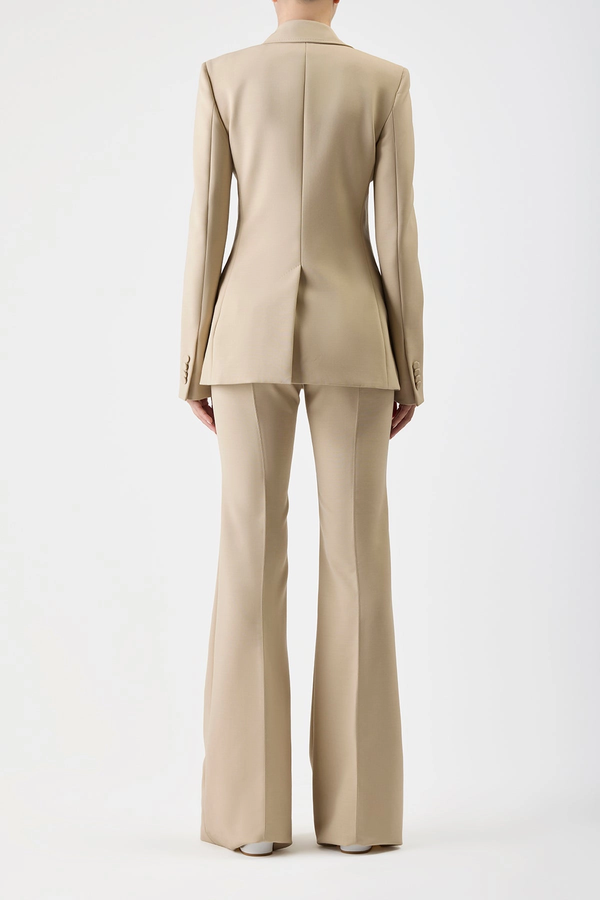 Comfortable Fit Wear Leiva Blazer in Khaki Sportswear Wool