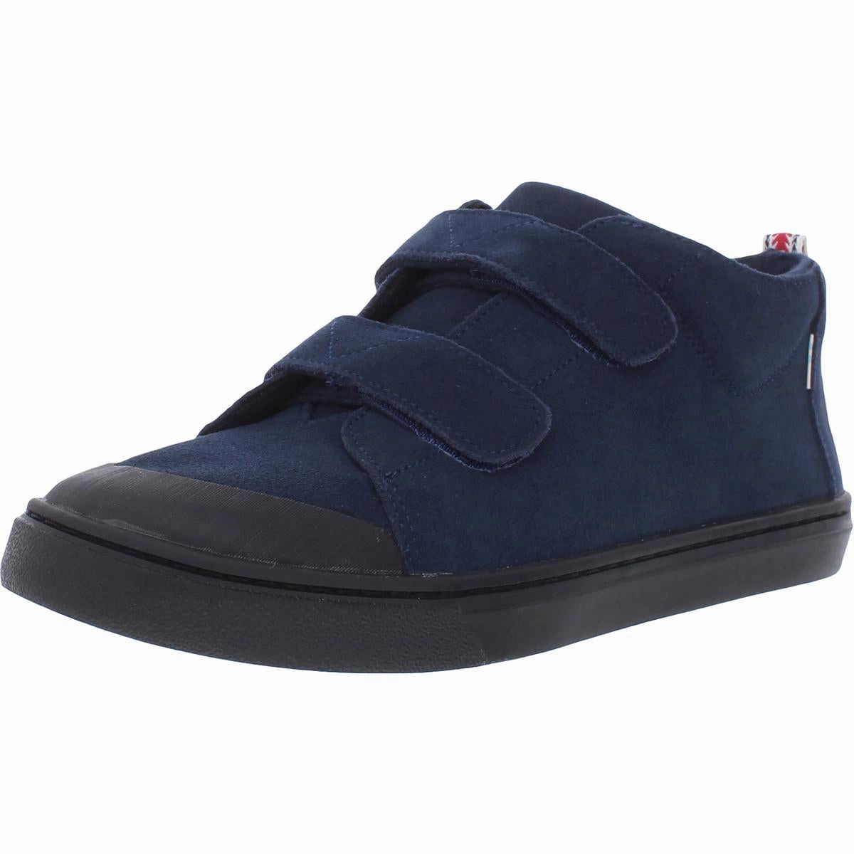 Cloud Fit Lenny Mid Double Strap Boys Suede Athletic Sneakers