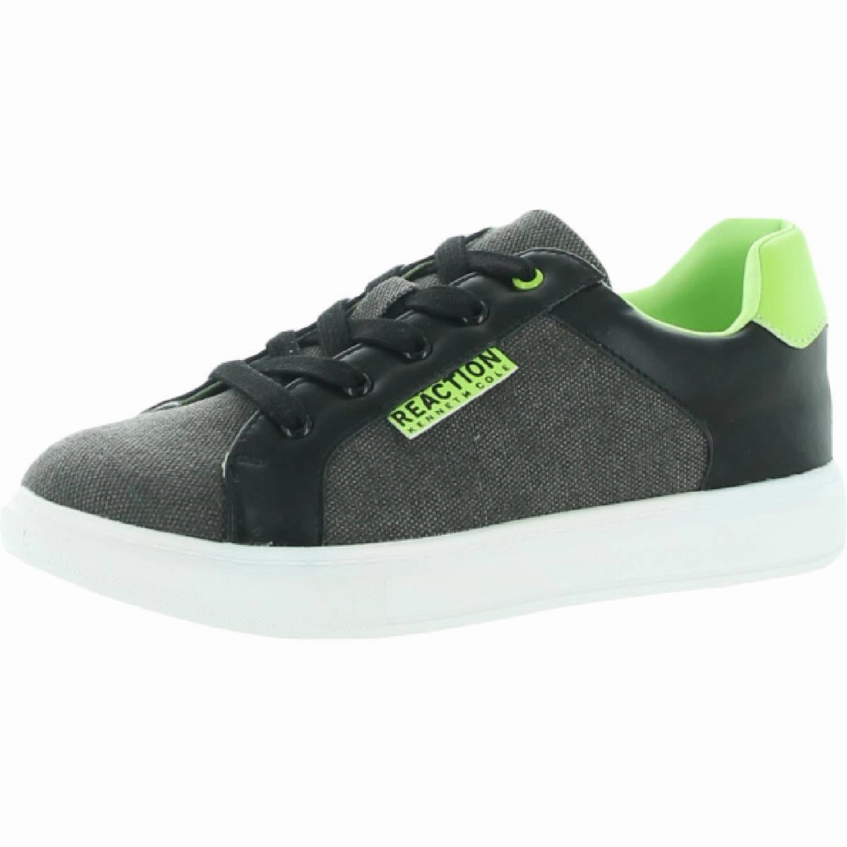 Liam Drake Boys Canvas Lace-Up Casual and Fashion Sneakers Practical Wear Fashion Ease