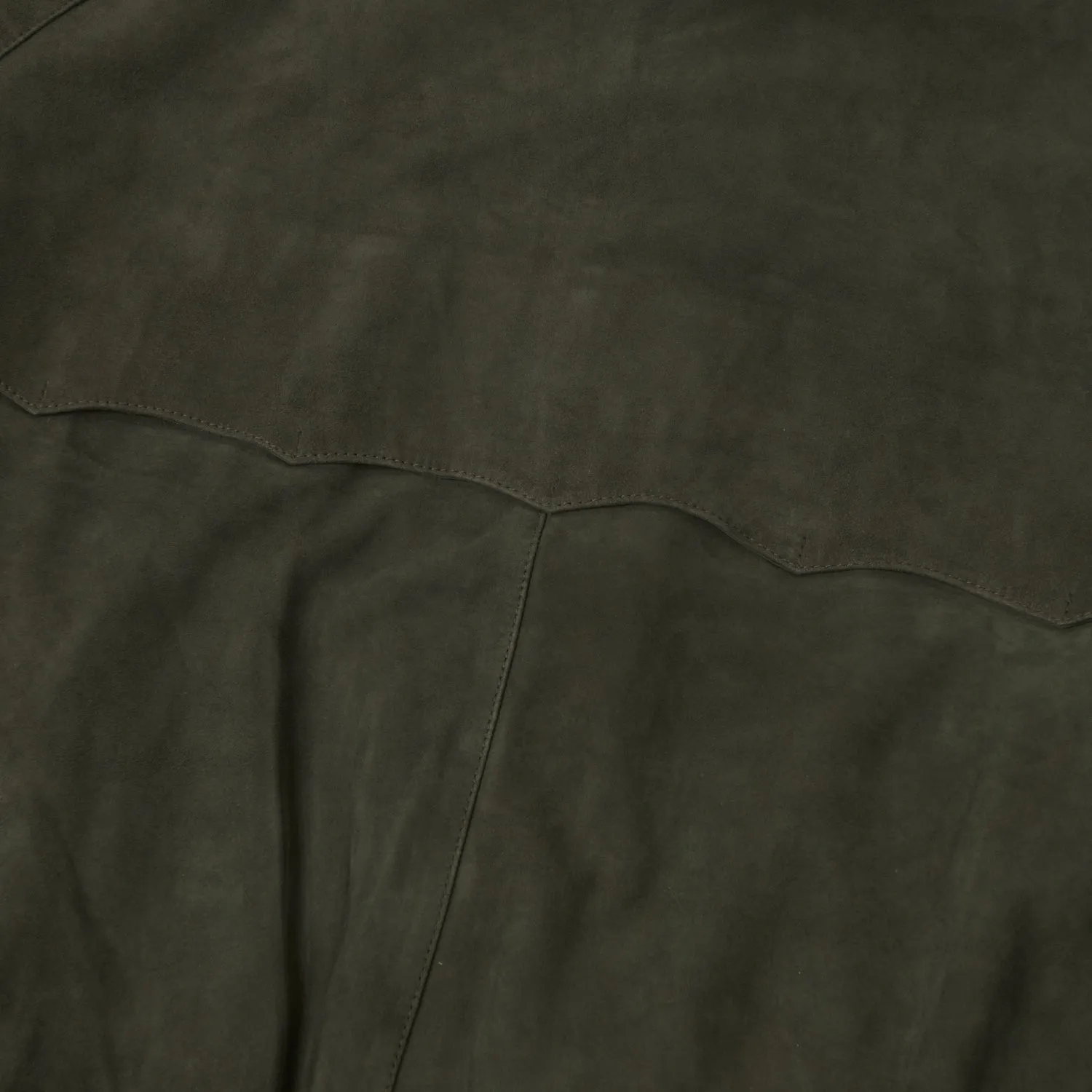 Temperature Regulating Fill Baracuta G9 Suede Harrington Jacket - Green