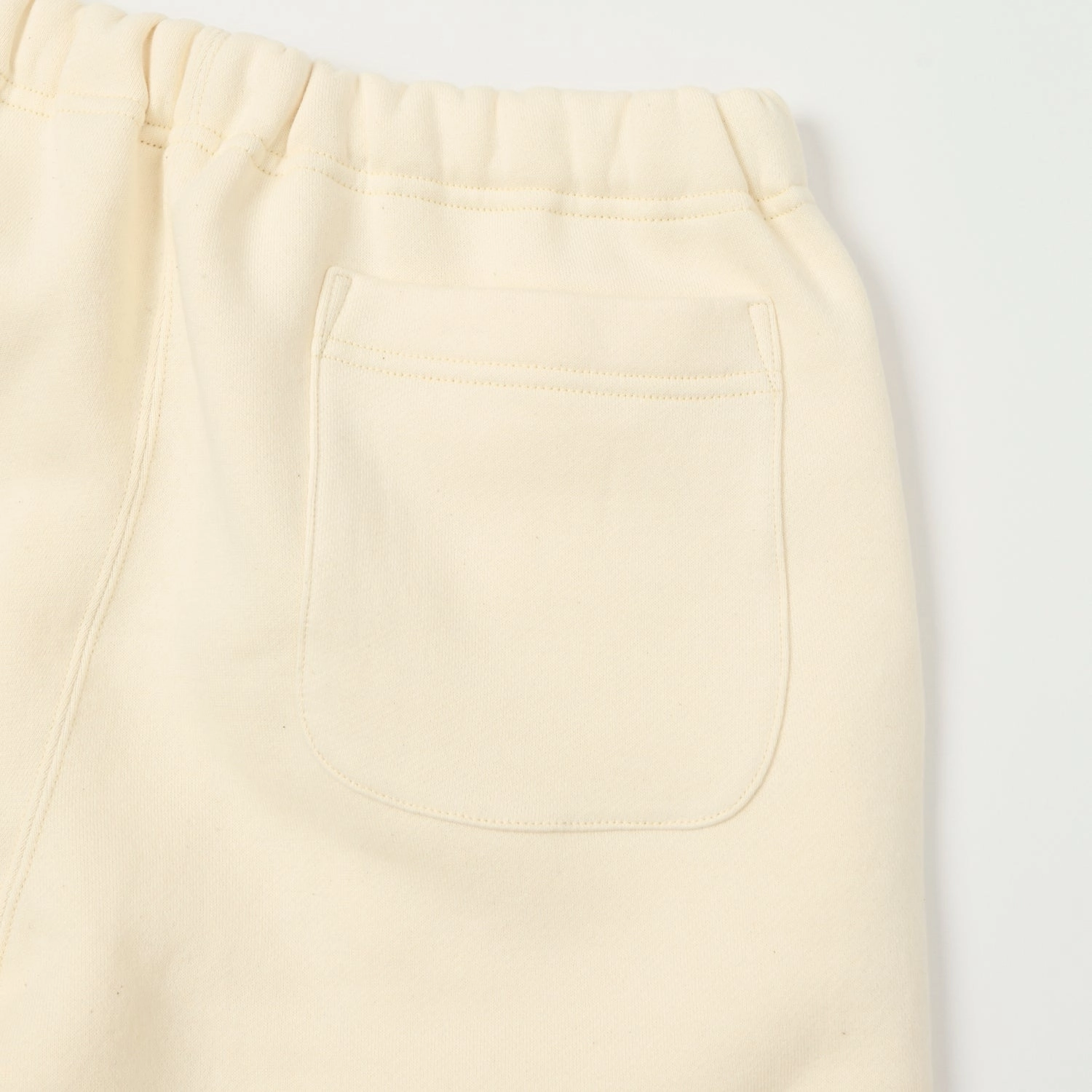 Full Count 3768 'Mother Cotton' Sweatpants - Ecru Anti Static Weave Flexible Fabric