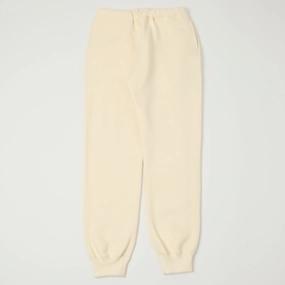 Full Count 3768 'Mother Cotton' Sweatpants - Ecru Stretch Wear Yoga Leggings Capri