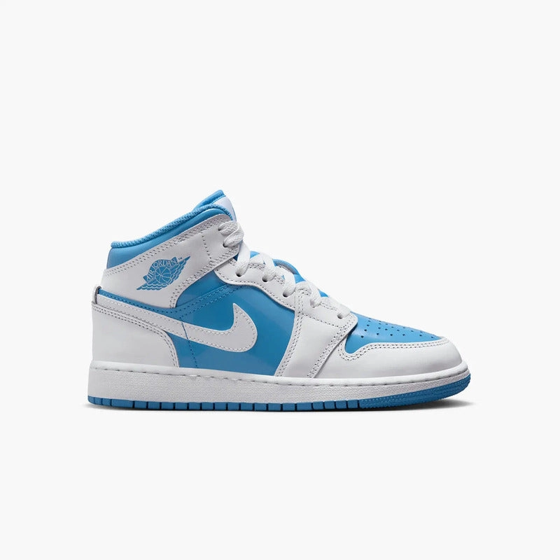 Run Club Jordan 1 Mid Legend Blue (GS)
