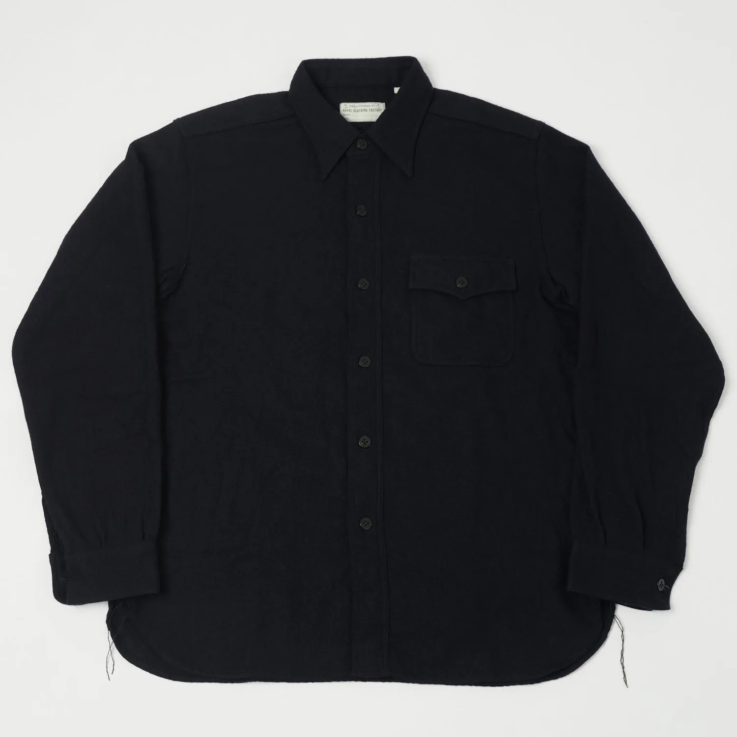 Buzz Rickson's U.S. Navy Wool CPO Shirt - Navy Light Option