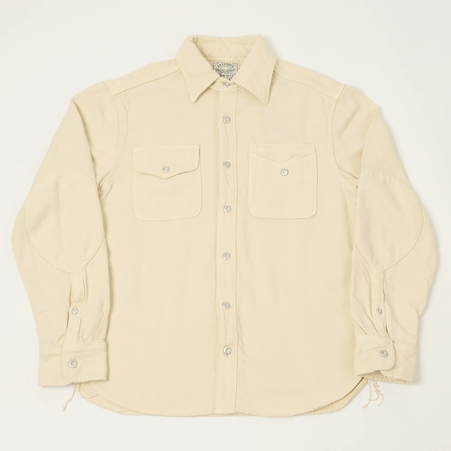 Freenote Cloth 'Lambert' Work Shirt - Natural Winter Collection