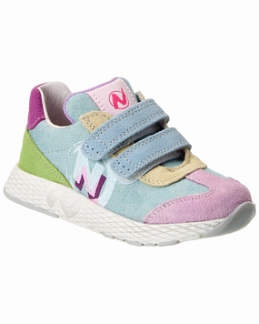 Flexible Design Simple Lines Naturino Jesko 2 Canvas & Suede Sneaker