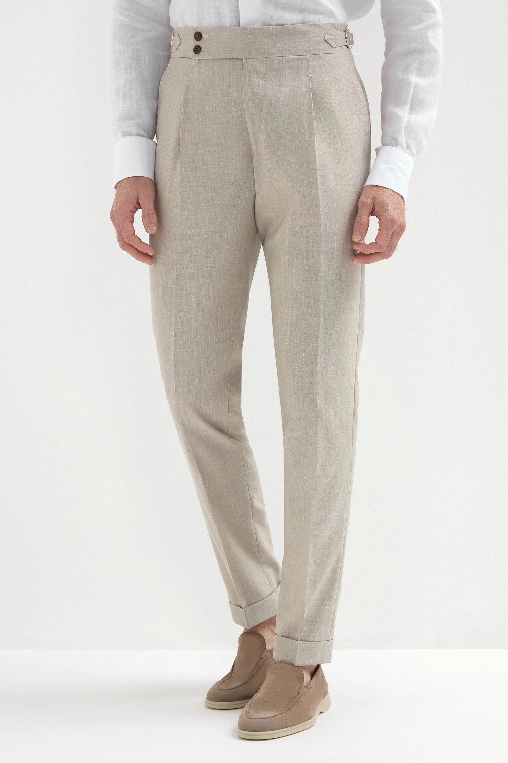 Stone Soragna trousers - Made in Italy AdjustableWaistband