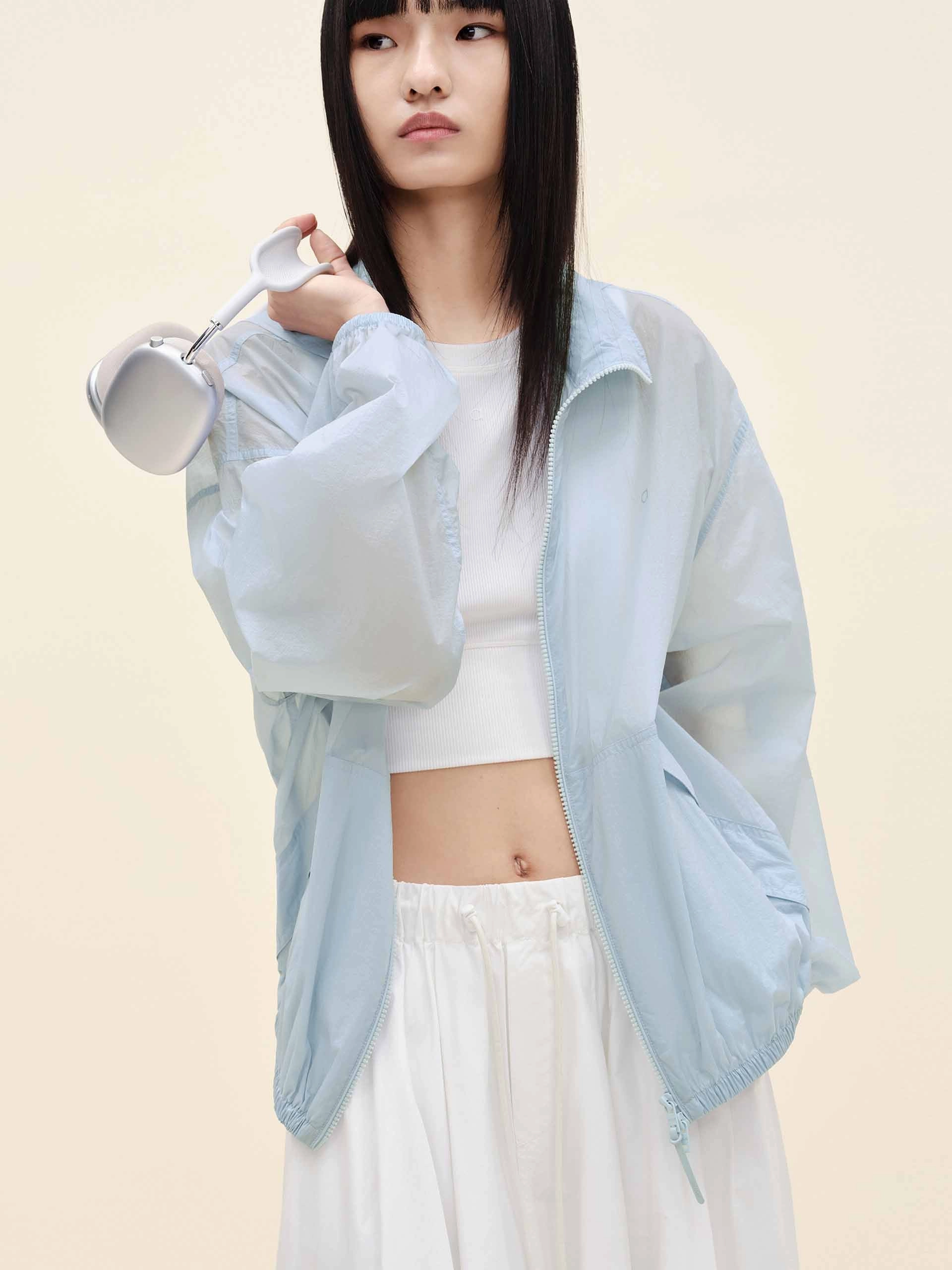 ContouredShoulderFit Eco Nice Lightweight Zipper Jacket