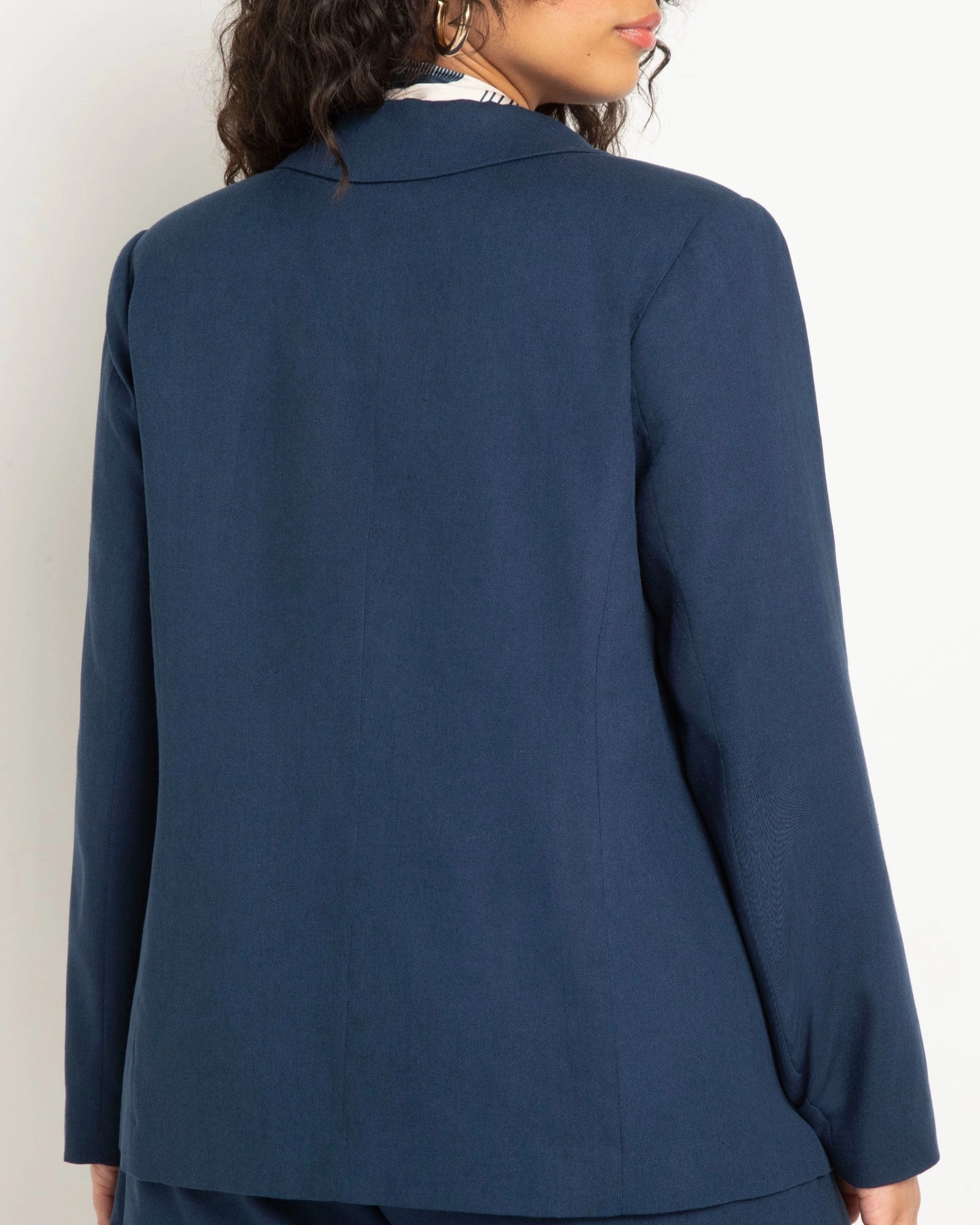 Linen Blend Blazer | Dress Blues Suitable for team sports Transit Ready