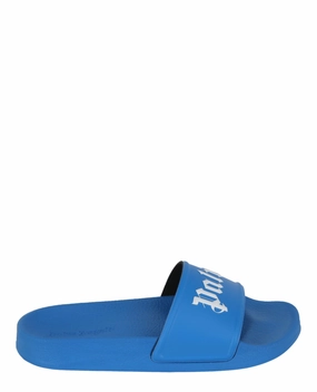 Logo Printed Pool Slides Open Toe Shoes Urban Leisure