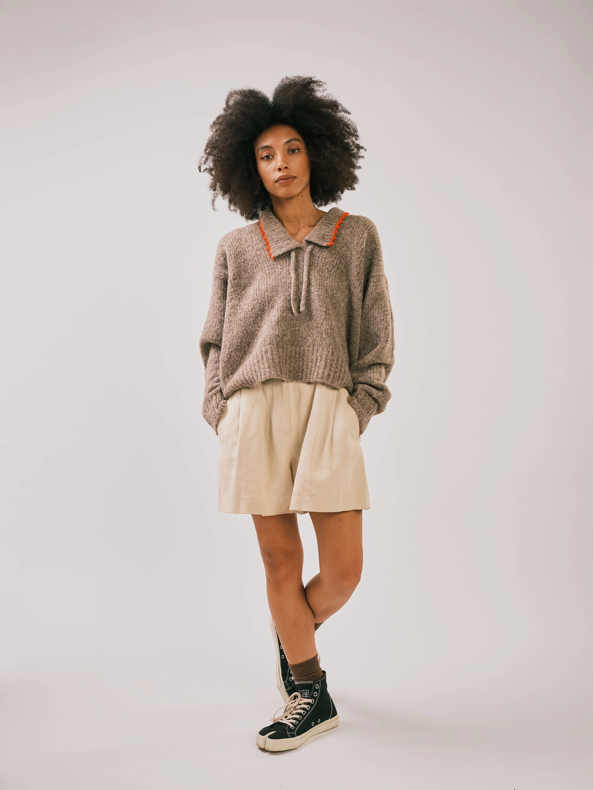 Cozy Waist Maya Sweater - Cedar