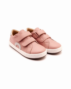 Old Soles Kix Leather Sneaker Low Heel