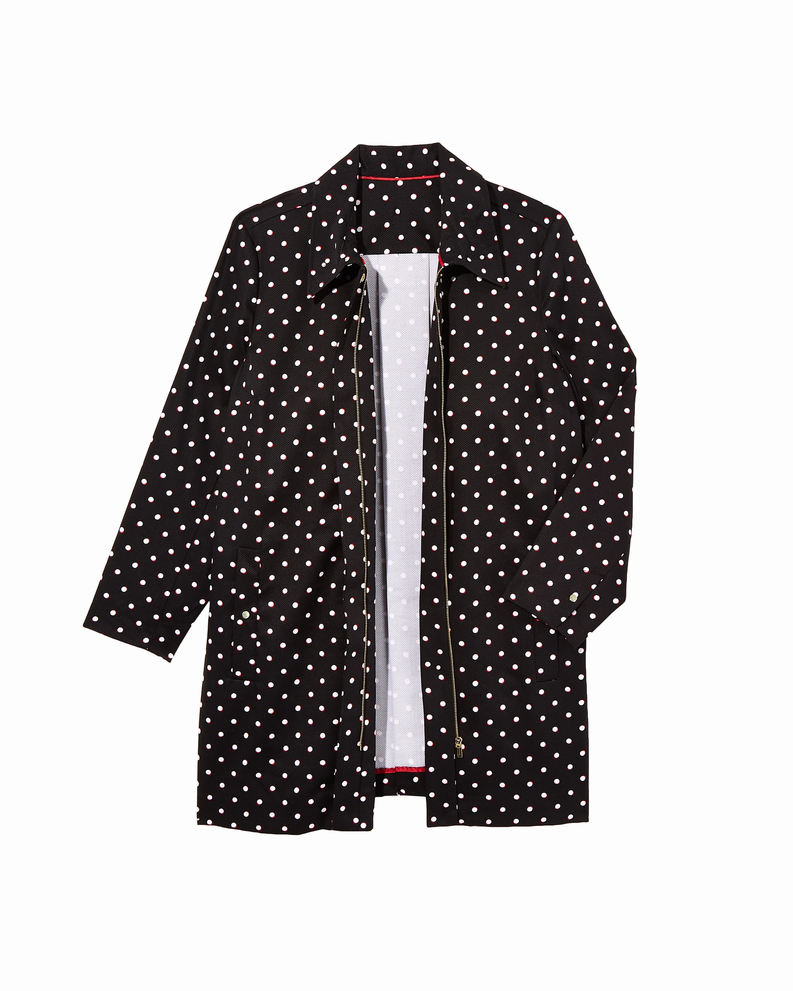 Preserve Foxgloves Printed Stretch Jacket | Black