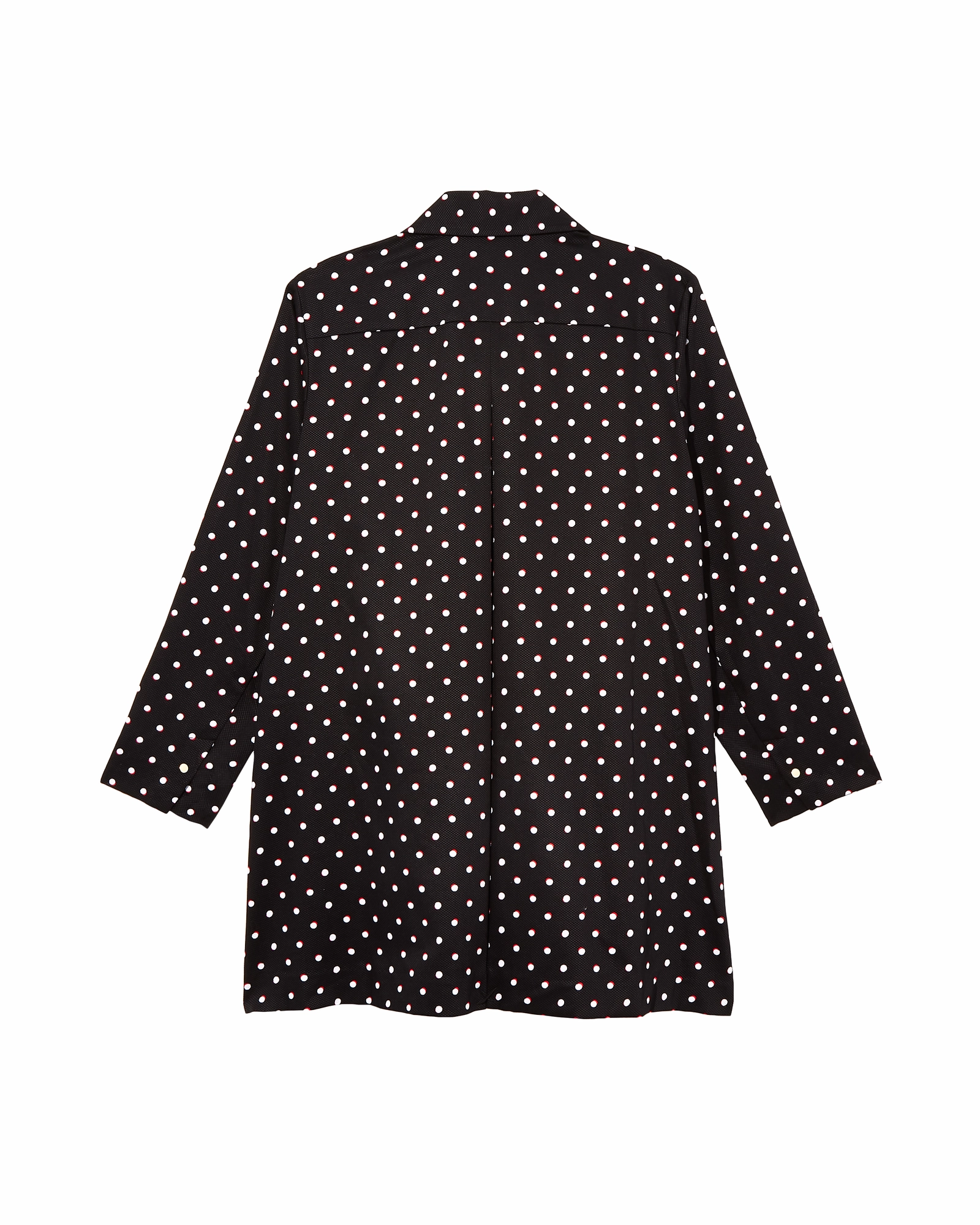 Hooded Storage Compartment Foxgloves Printed Stretch Jacket | Black