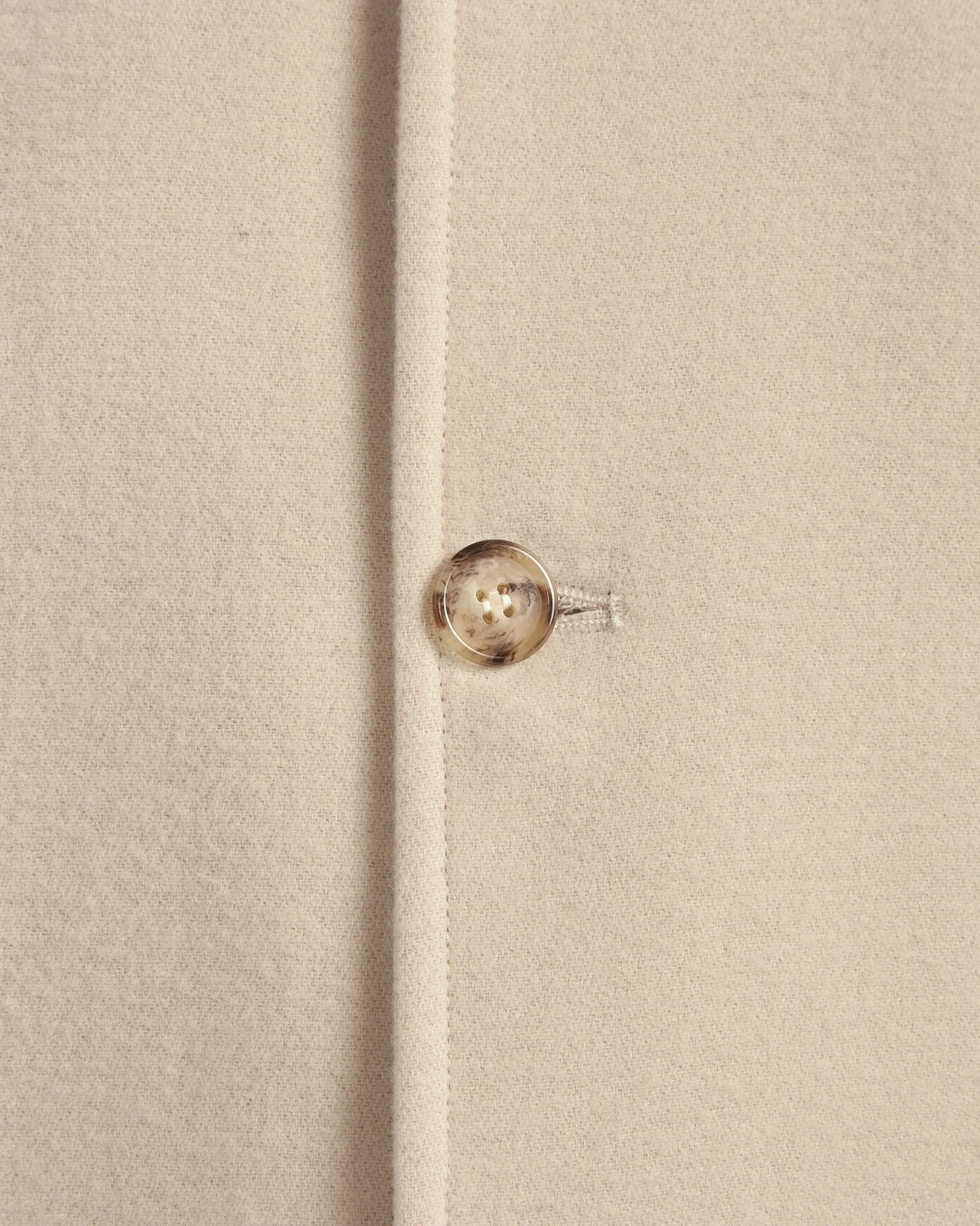 Off-white bomber jacket - Made in Italy Clean Edge Piece Bonded Hemline