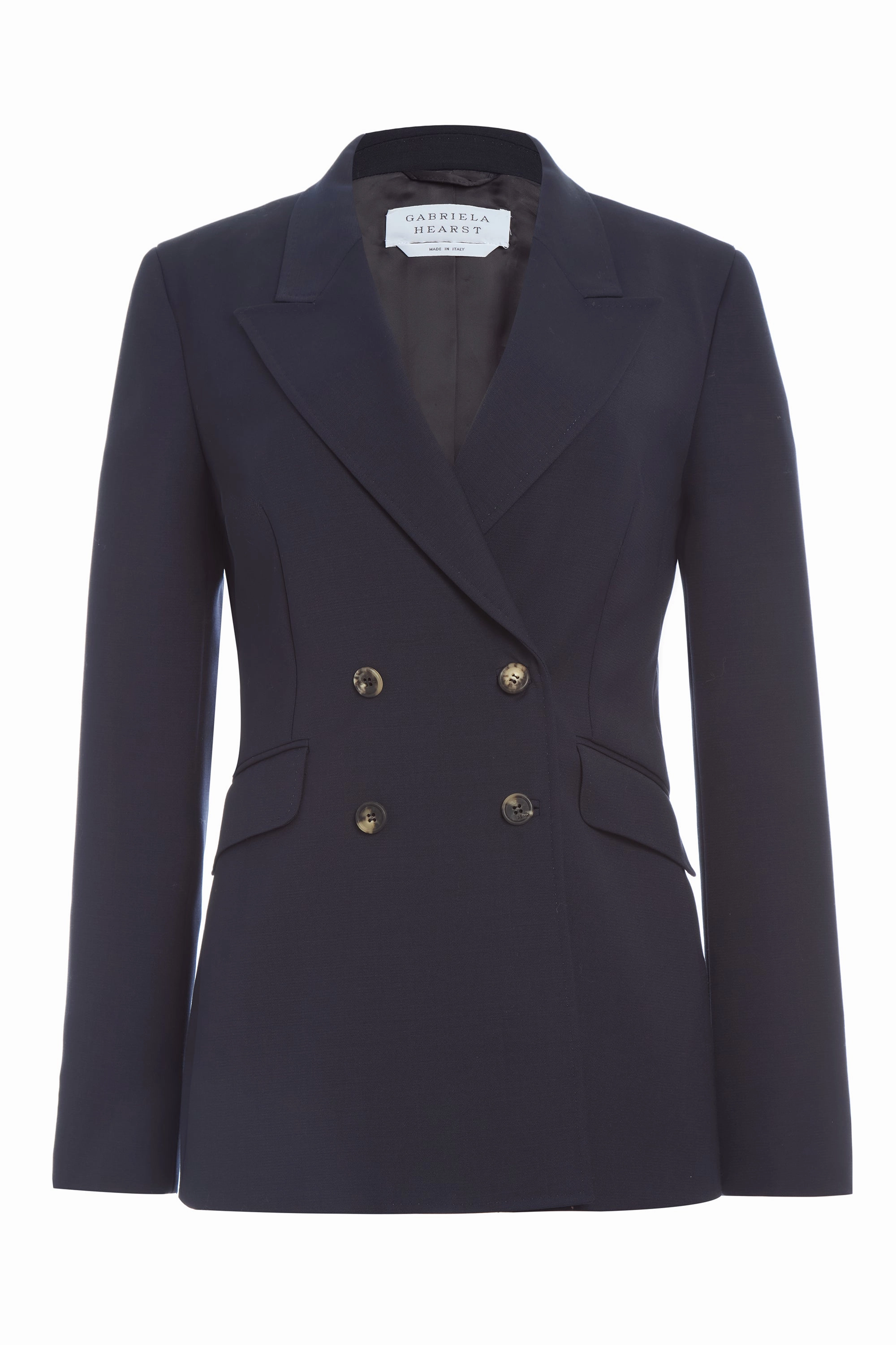 Comfortable Style All Season Wear Technology Angela Blazer in Dark Navy Sportswear Wool