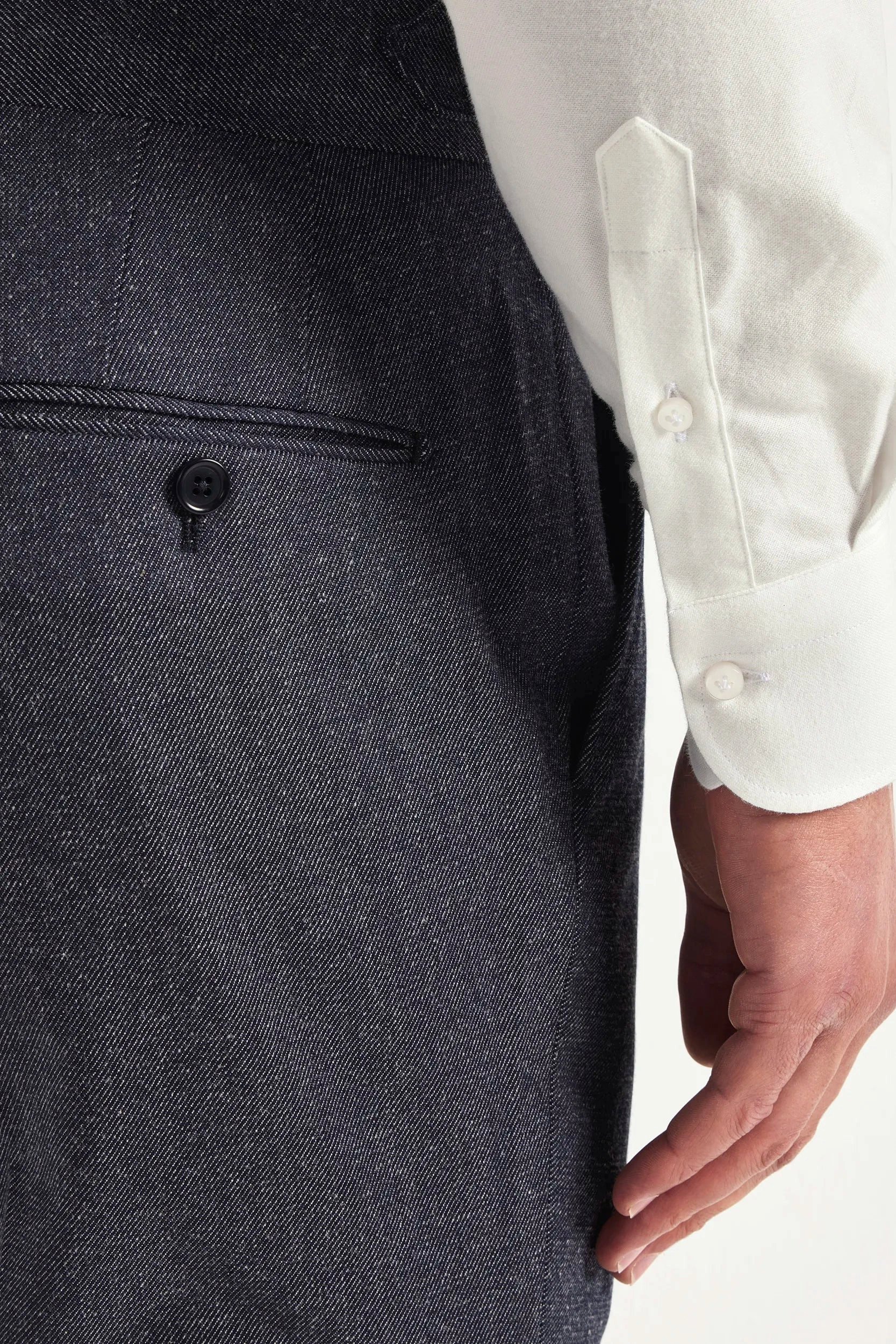 Luxury Denim Soragna trousers - Made in Italy PermeableCloth