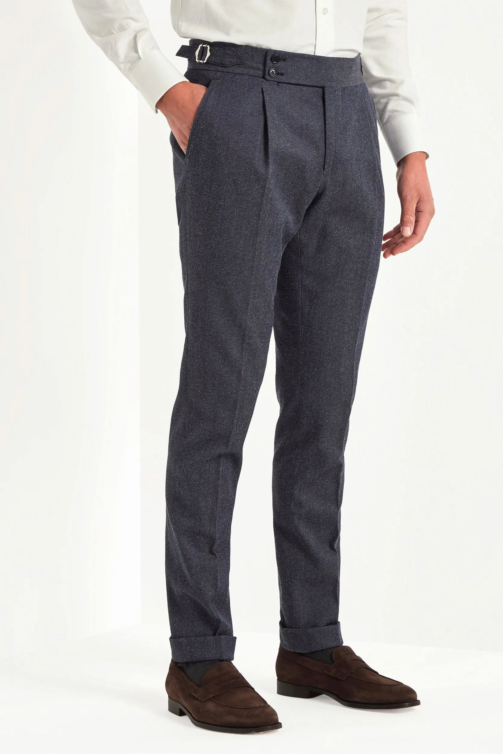 HiddenPockets Luxury Denim Soragna trousers - Made in Italy