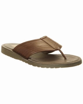 Non-slip Fit M by Bruno Magli Artemio Leather Flip-Flop