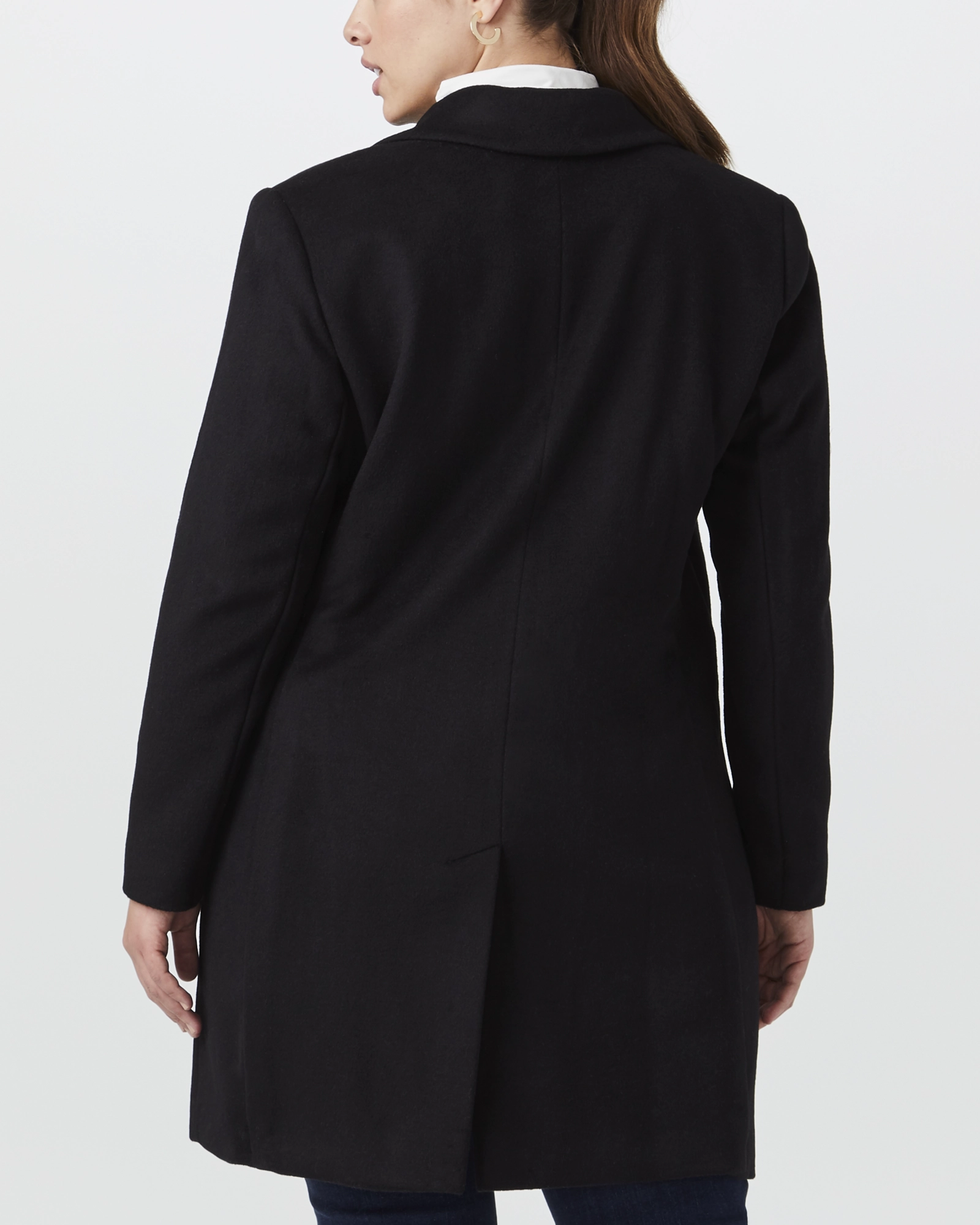 Rain Guard Beatrice Wool-Blend Jacket | Black