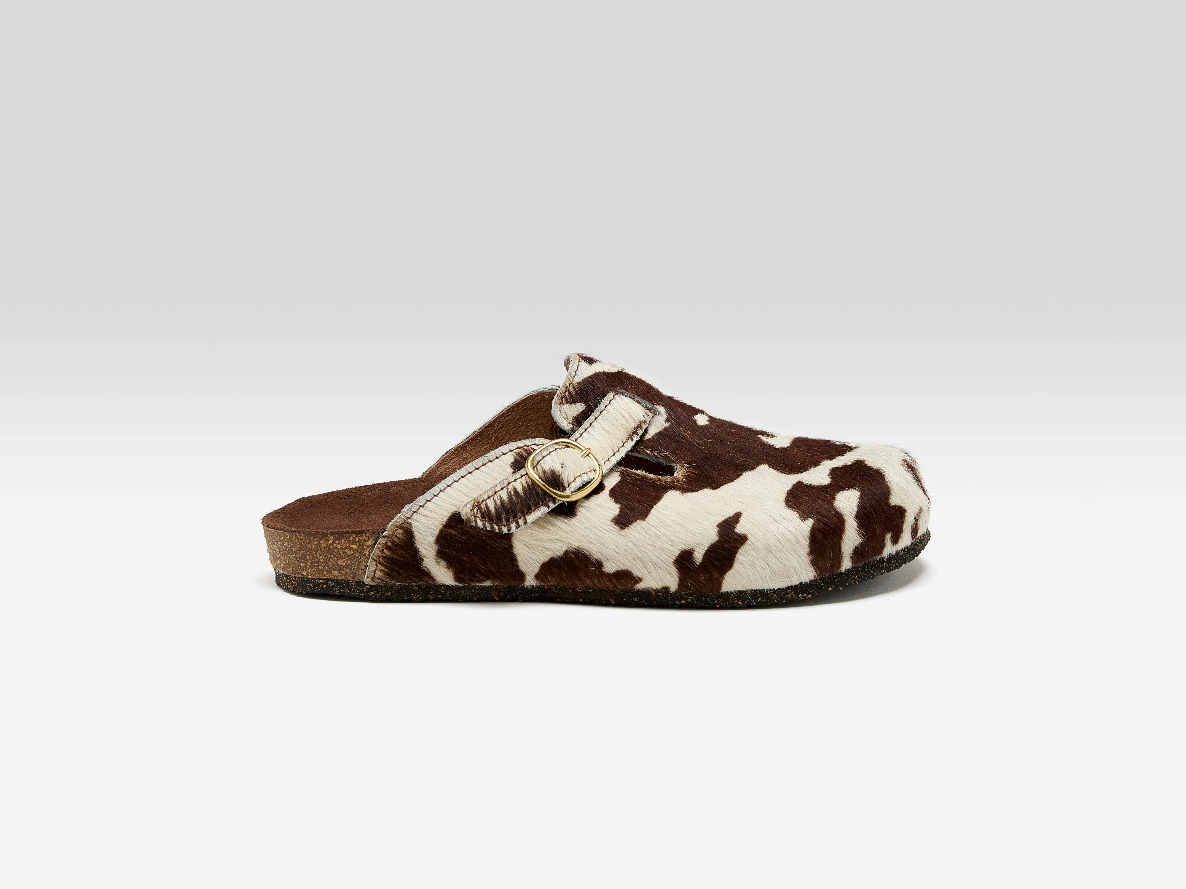 Marrow Leather Clogs (251 / W / WHITE) Clean Finish Look